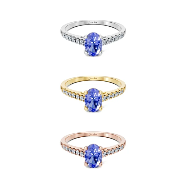 Rahel_3erKombi_Rahel-Verlobungsring_Zenubia_Weissgold_Gelbgold_Rosegold_Platin