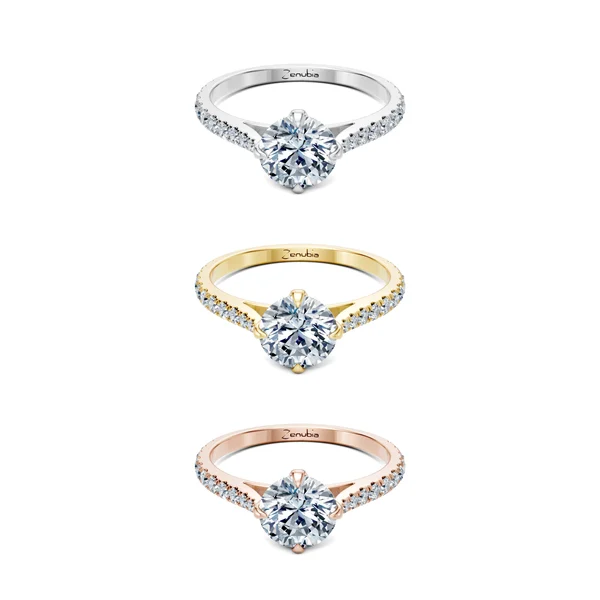Suzana_3erKombi_Suzana-Verlobungsring_Zenubia_Weissgold_Gelbgold_Rosegold_Platin