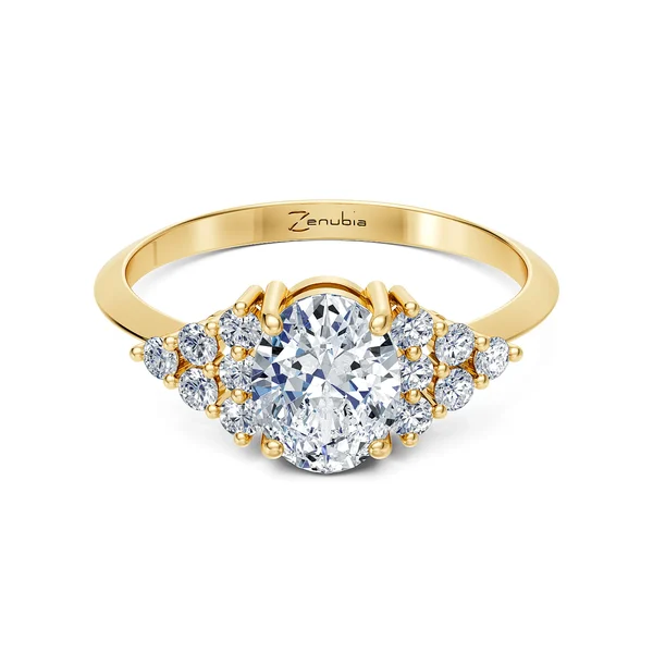 Zenubia_Schmuck_Winterthur_Verlobungsring_Elara_front_Gelbgold