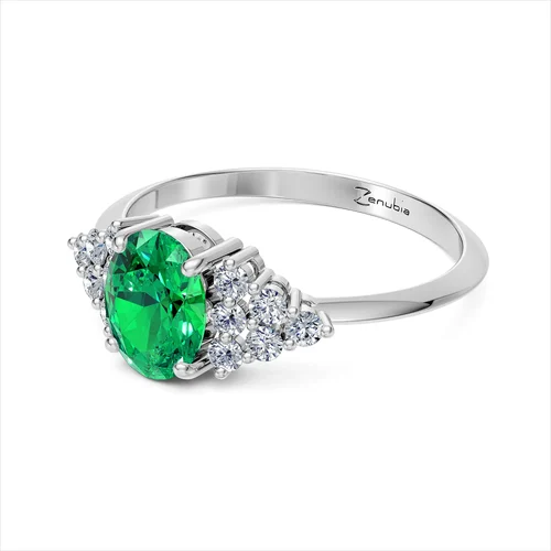 Zenubia_Schmuck_Winterthur_Verlobungsring_Elara_side_Weissgold